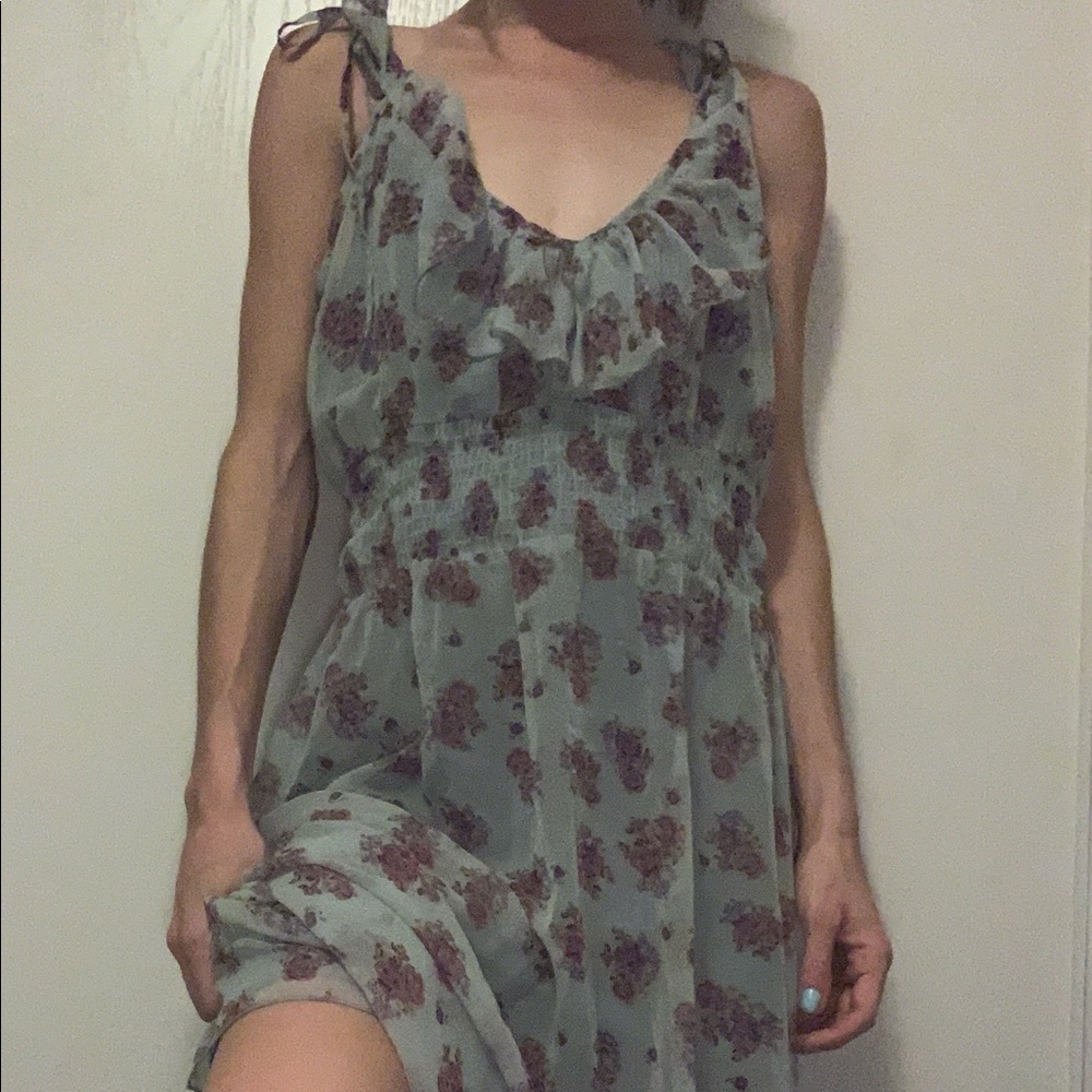 Floral maxi dress